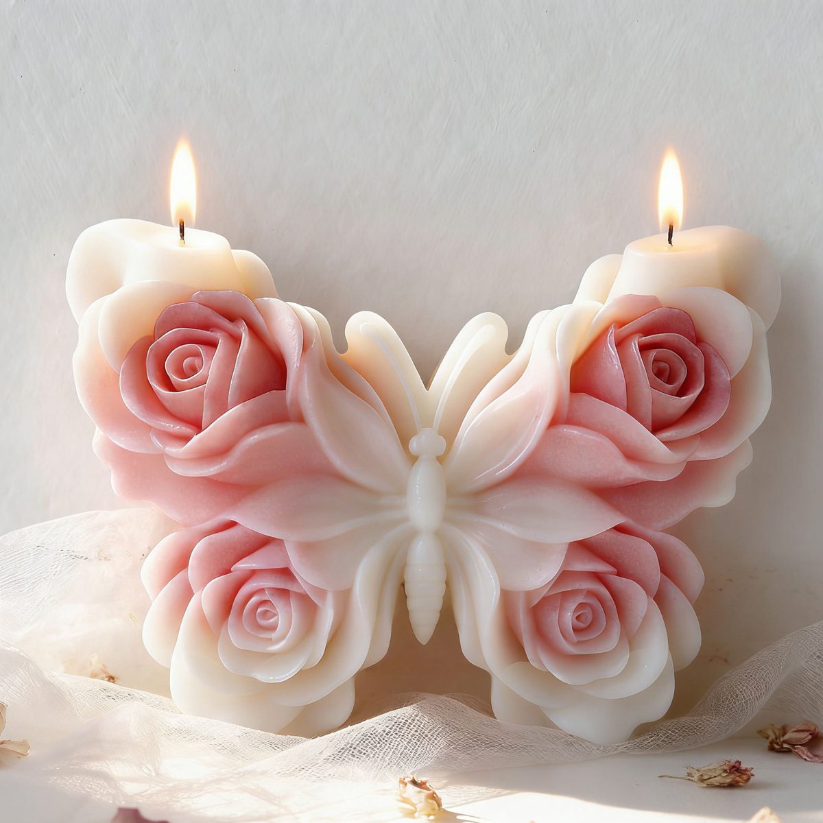 Butterfly Candle mold (RUUIPON-087)