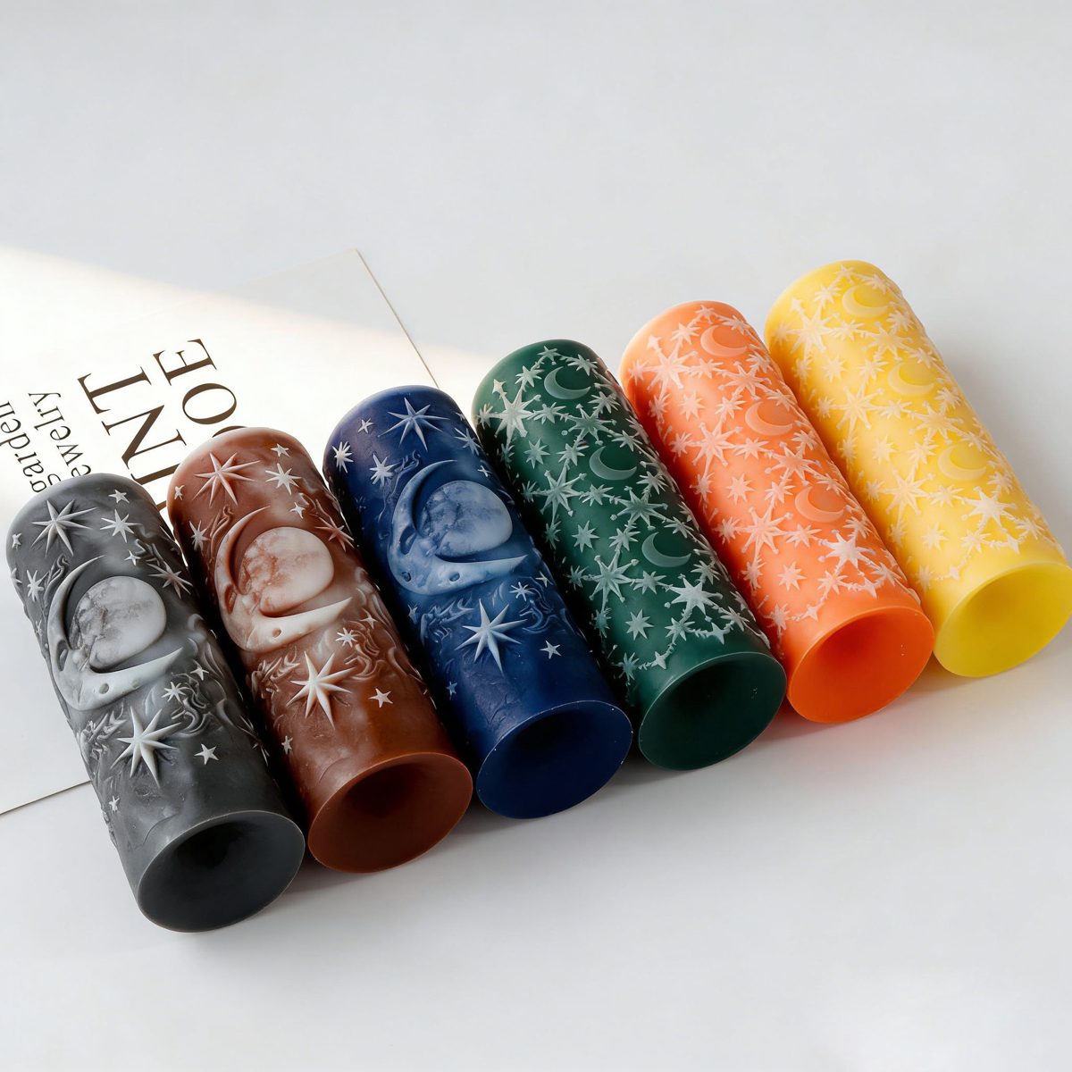 Star Moon Candle mold (RUUIPON-090)