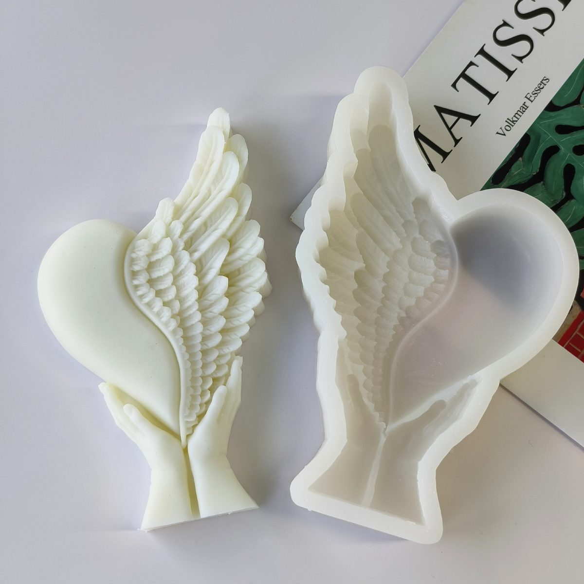 Valentines Heart Candle mold (RUUIPON-117)