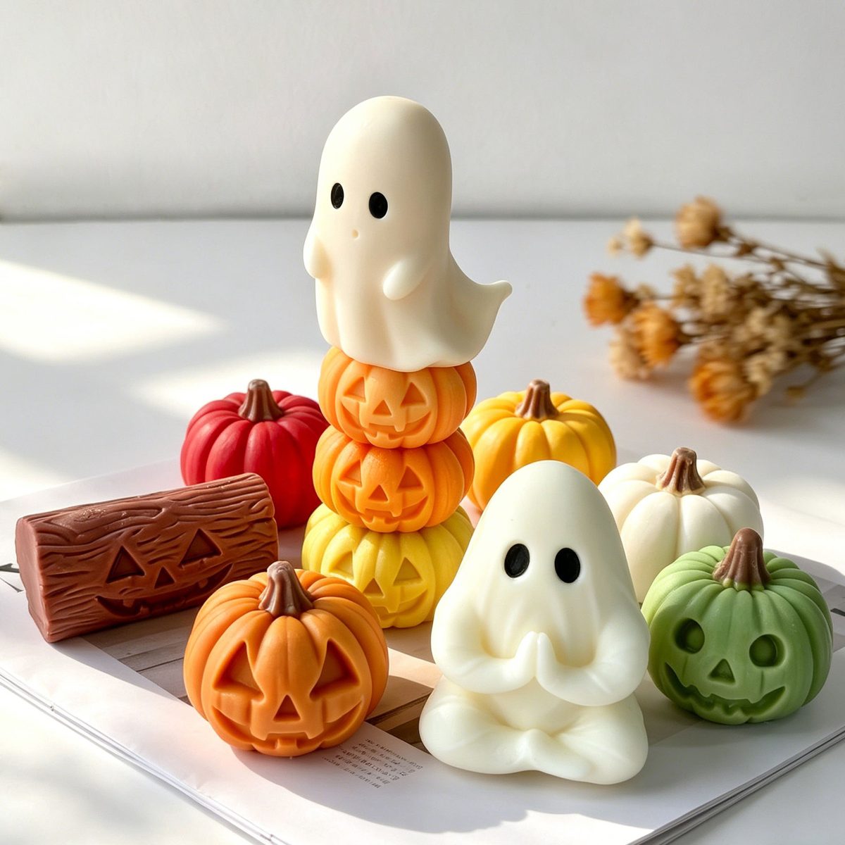 Halloween Demon Candle mold (RUUIPON-118)