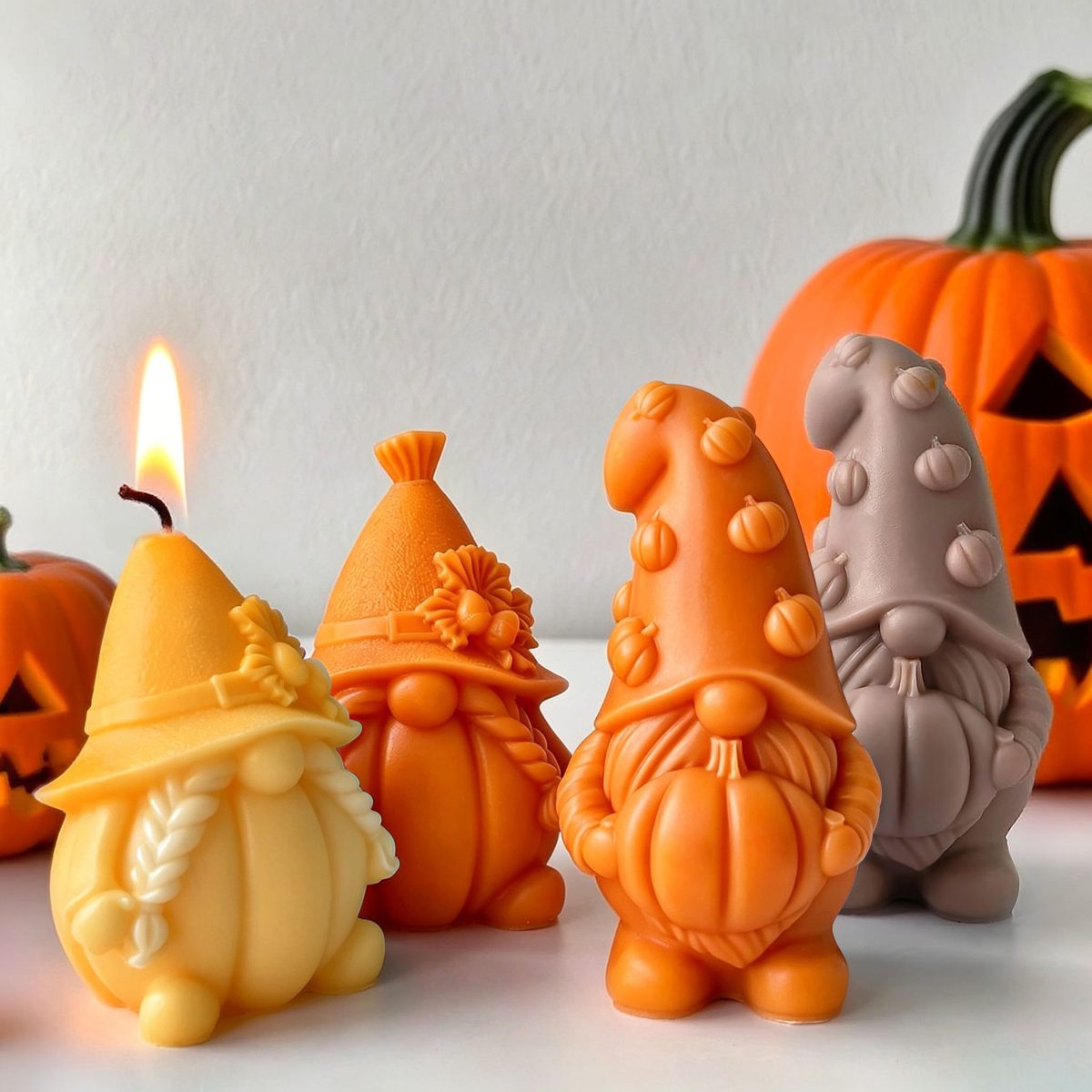 Pumpkin Dwarf Candle mold (RUUIPON-119)