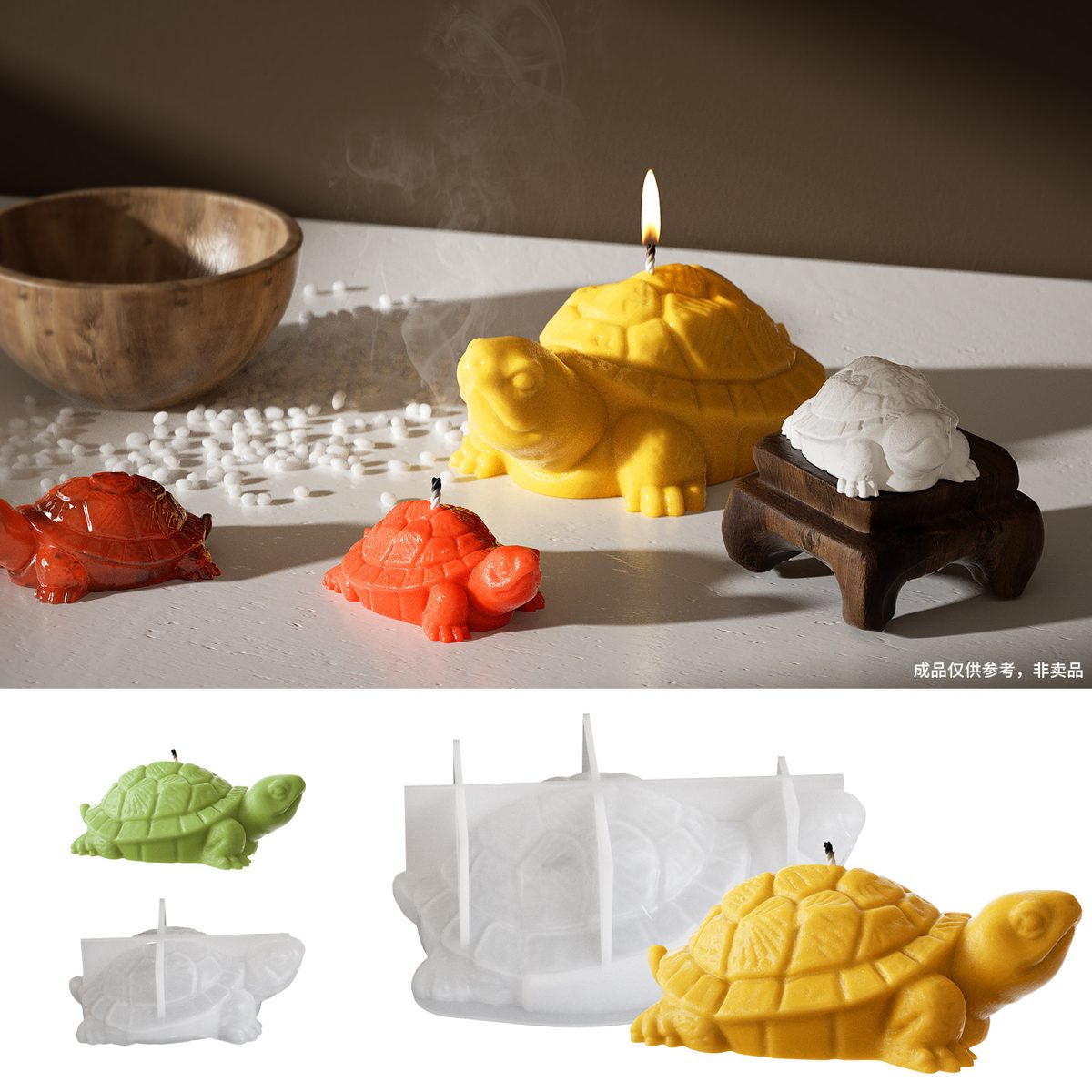 Sea Turtle Candle mold (RUUIPON-122)