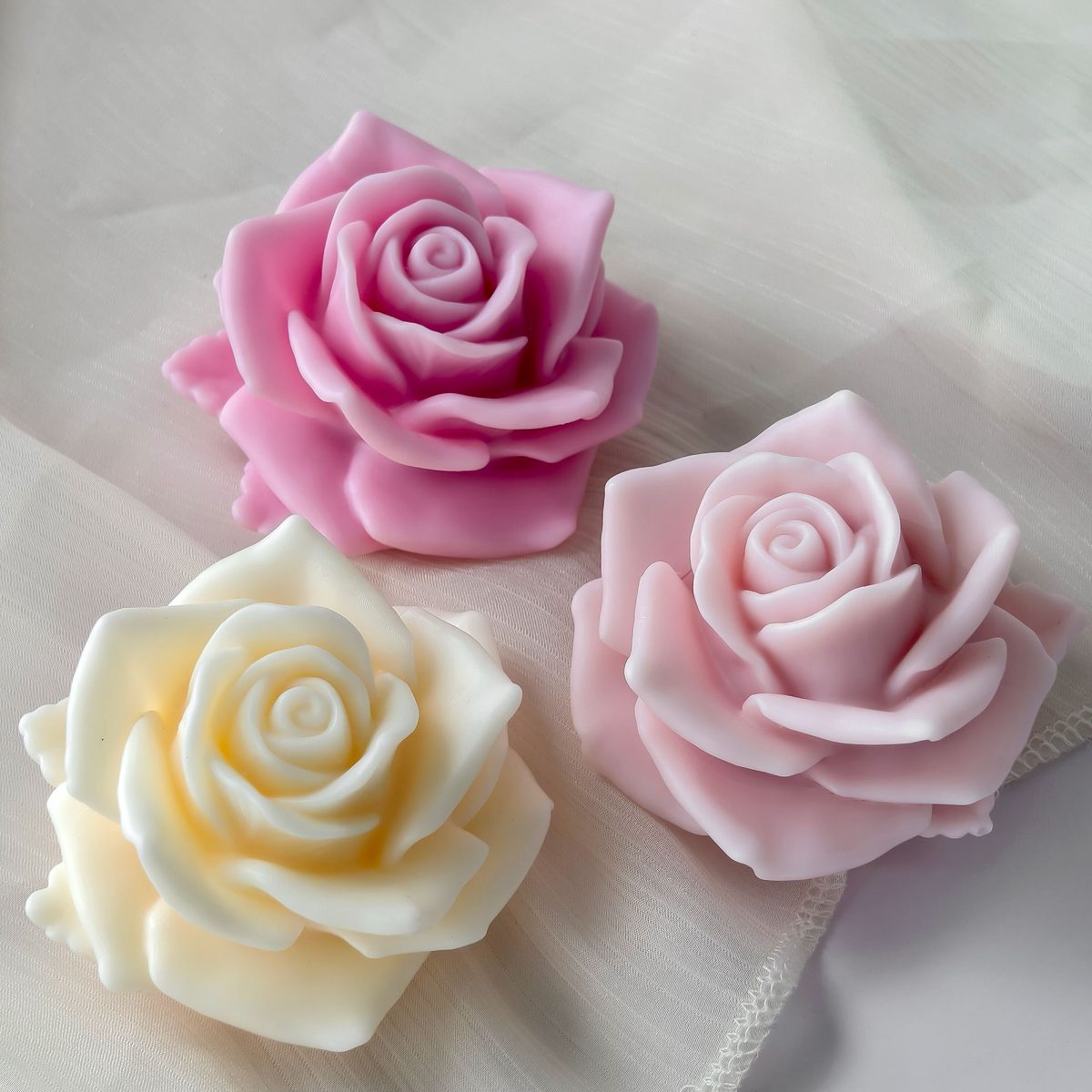 Rose Valentines Candle mold (RUUIPON-205)