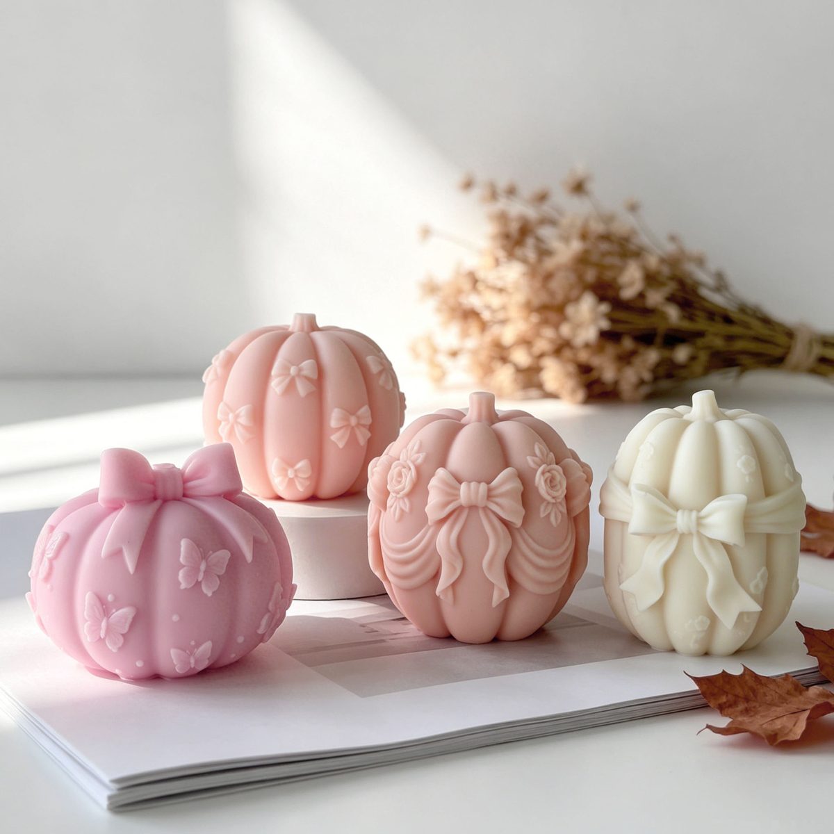 Pumpkin Halloween Candle mold (RUUIPON-208)