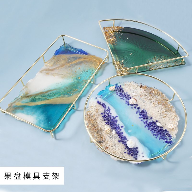 Irregular Lace Coaster mold (RUUIPON-227)