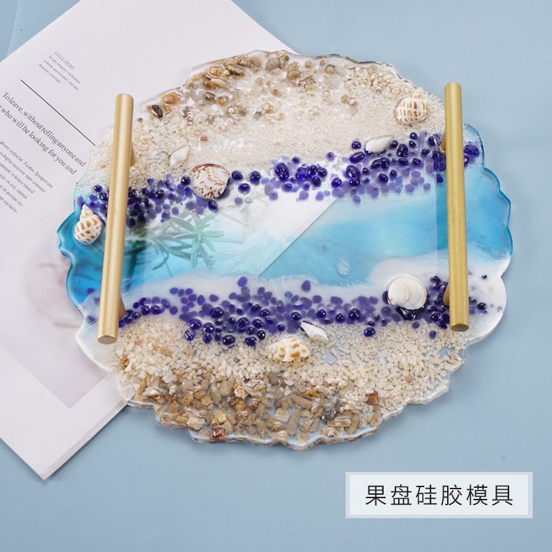 Fruit Plate Lace Coaster mold (RUUIPON-228)