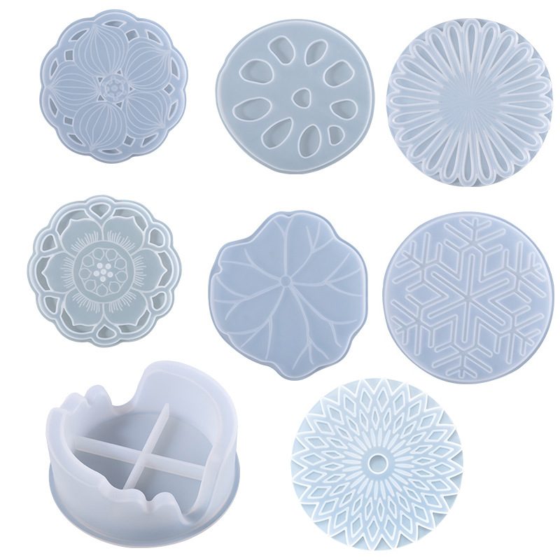 Mandala Pad Coaster mold (RUUIPON-243)