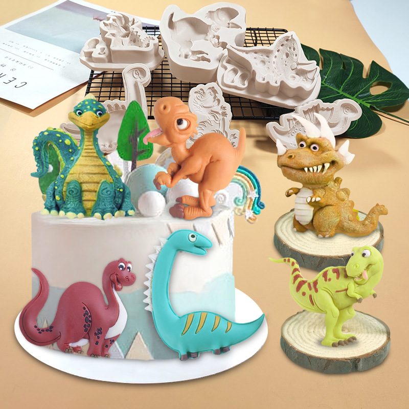 Easter Dinosaur Fondant mold (RUUIPON-252)