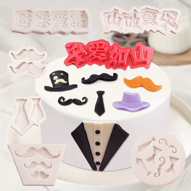 Fathers Day Fondant mold (RUUIPON-256)