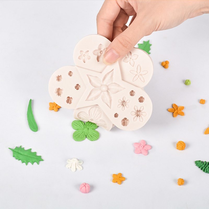 Flower Fondant mold (RUUIPON-263)