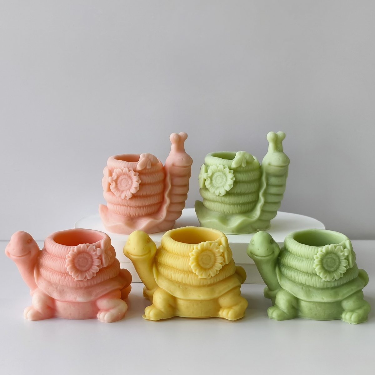 Turtle Snail Gypsum mold (RUUIPON-287)