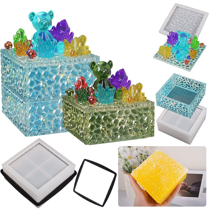 Square Diamond Gypsum mold (RUUIPON-314)
