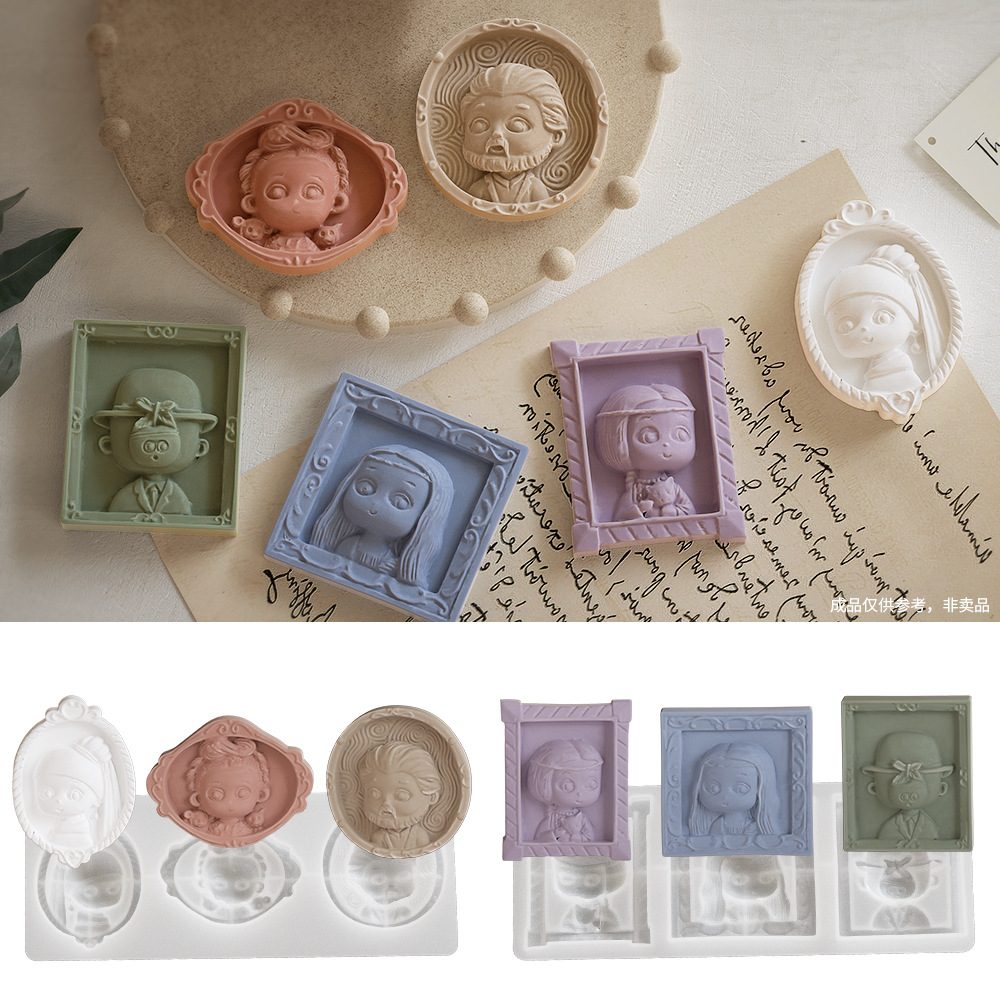 Relief Figure Gypsum mold (RUUIPON-317)