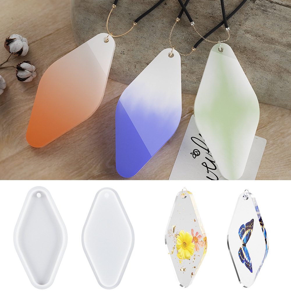 Diamond Shape Pendant Gypsum mold (RUUIPON-330)