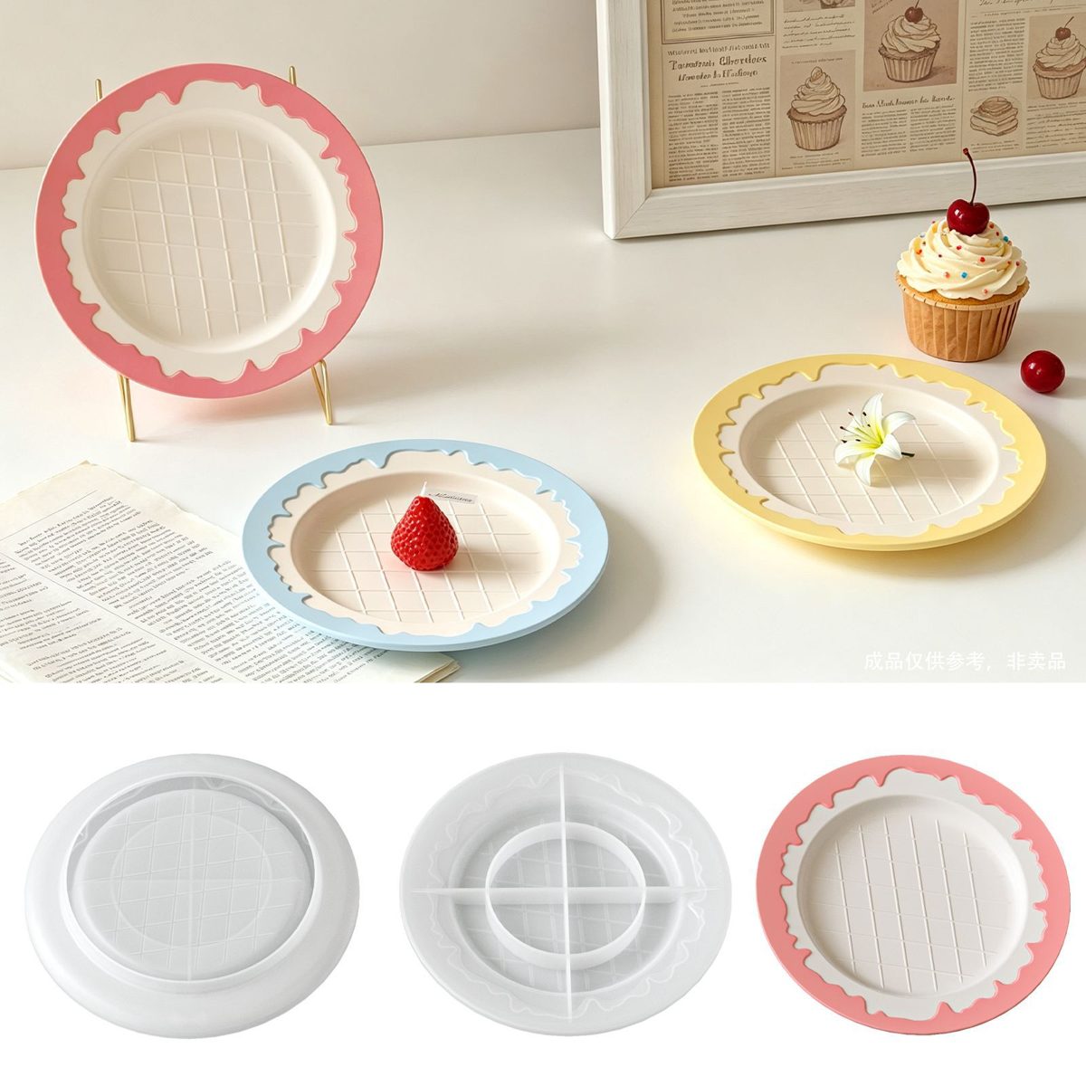 Lace Disc Gypsum mold (RUUIPON-354)