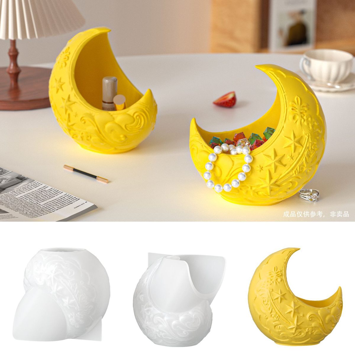Storage Box Jewelry Box Gypsum mold (RUUIPON-360)