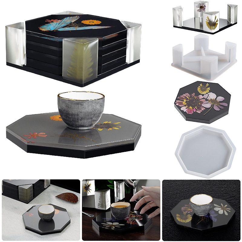 Square Storage Box Gypsum mold (RUUIPON-368)
