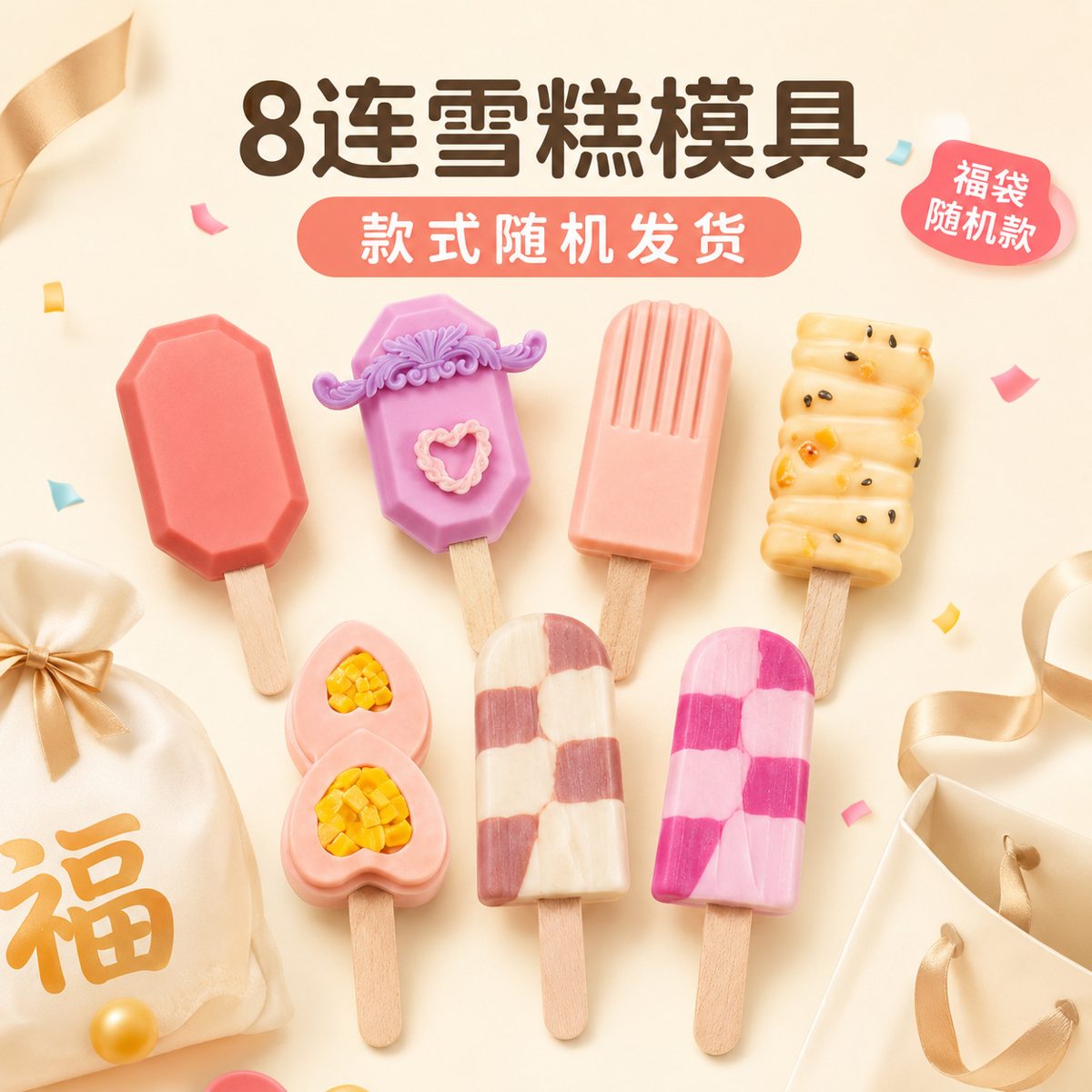Christmas Tree Ice Cream mold (RUUIPON-374)