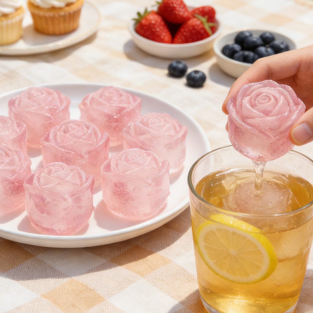 Ice Rose Cube Tray (RUUIPON-393)