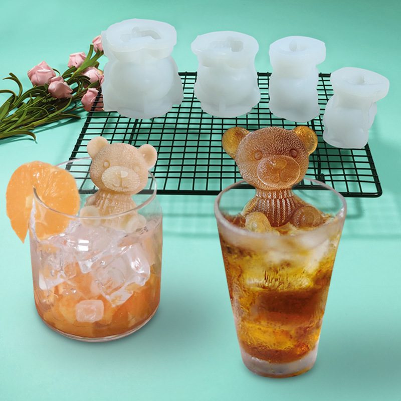 Rose Bear Ice Cube Tray (RUUIPON-401)
