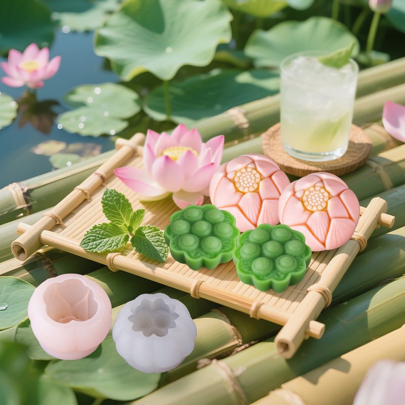 Lotus Pod Mooncake mold (RUUIPON-416)