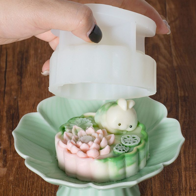 Moon Rabbit Mooncake mold (RUUIPON-420)