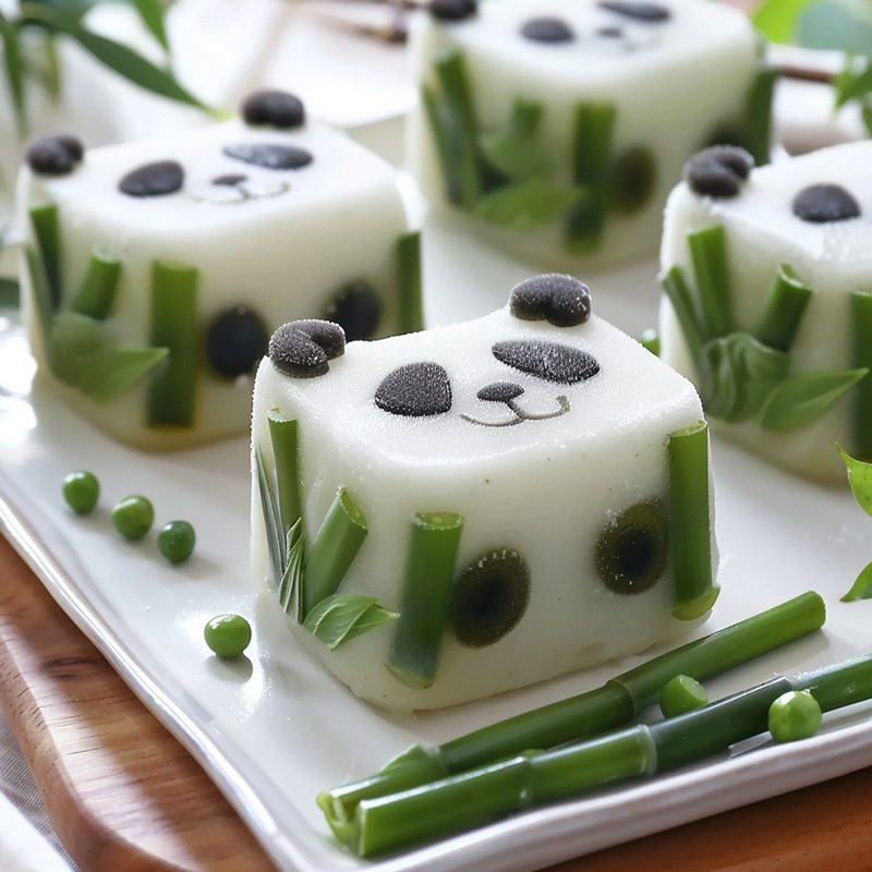 Panda Mooncake mold (RUUIPON-421)