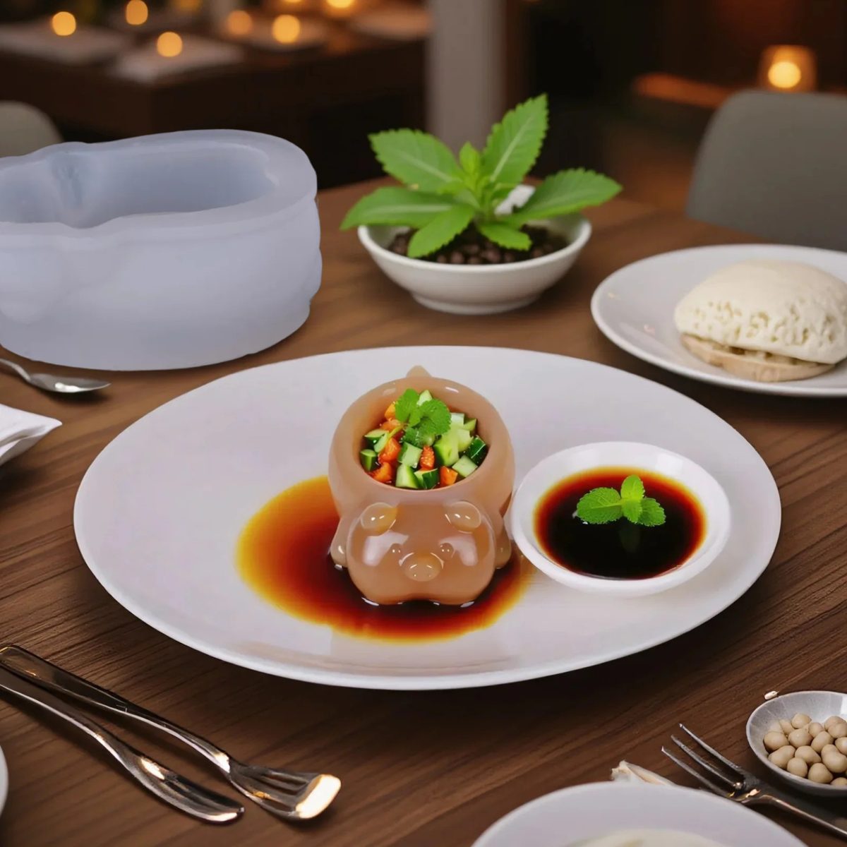 Pig Mousse Cake mold (RUUIPON-436)