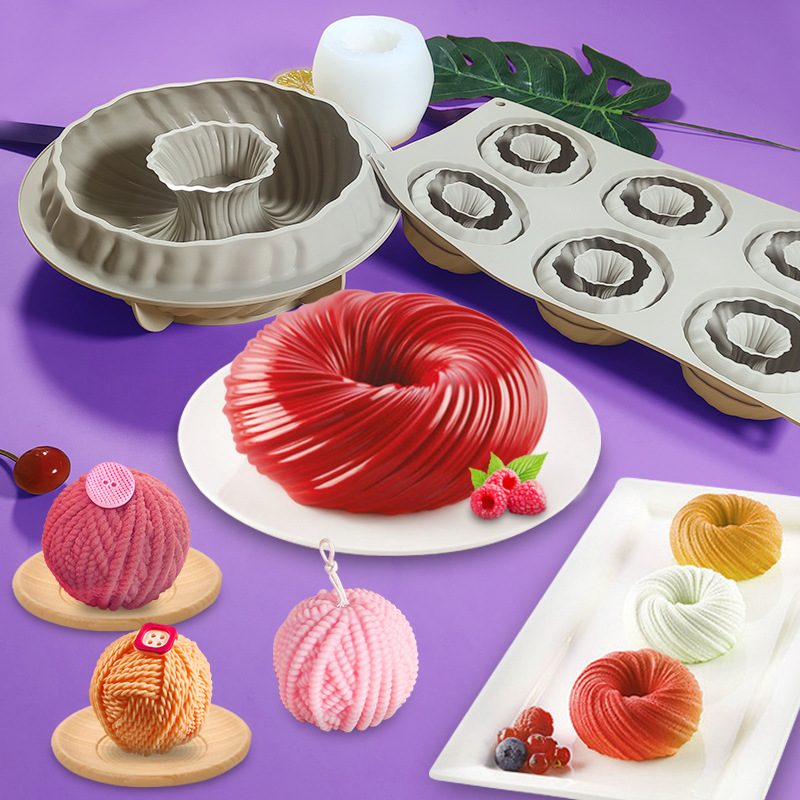 Spiral Mousse Cake mold (RUUIPON-452)