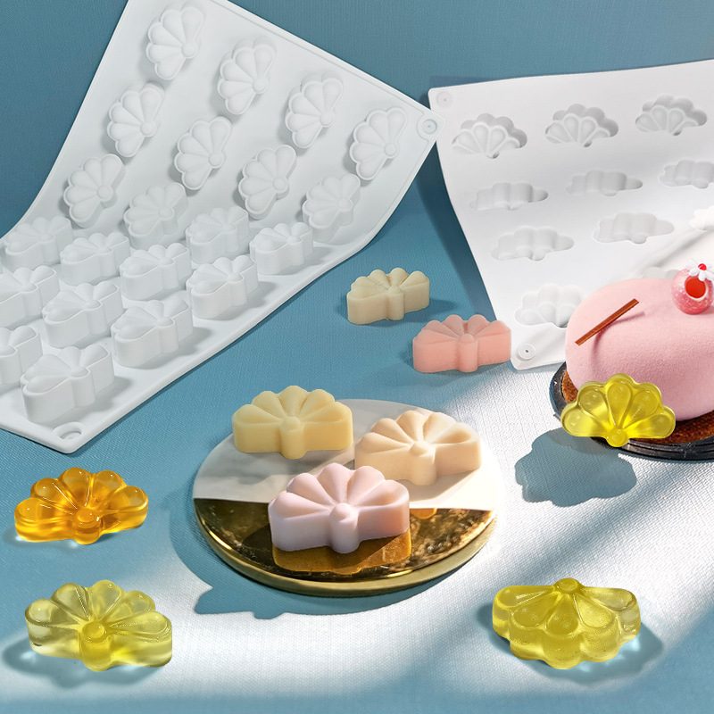 Fan Flower Mousse Cake mold (RUUIPON-461)