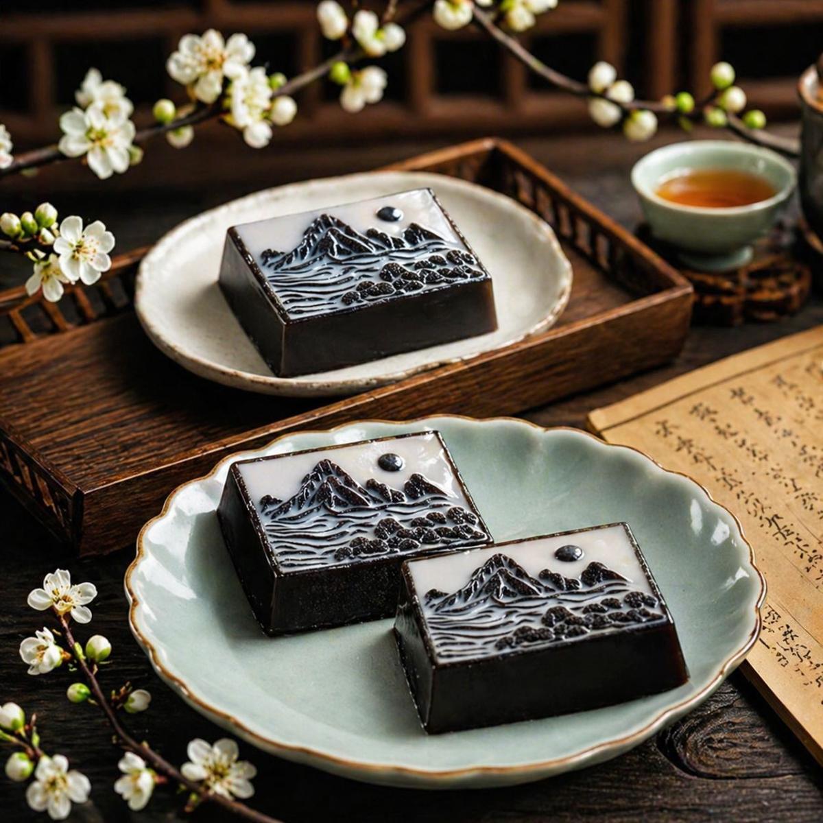 Ink Wash Mousse Cake mold (RUUIPON-463)
