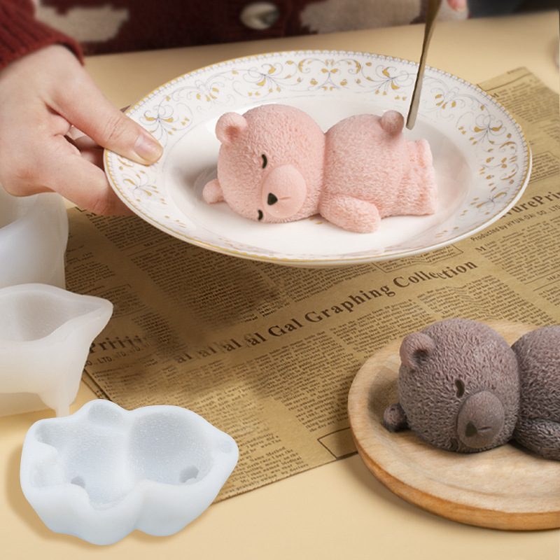 Sleeping Bear Mousse Cake mold (RUUIPON-471)
