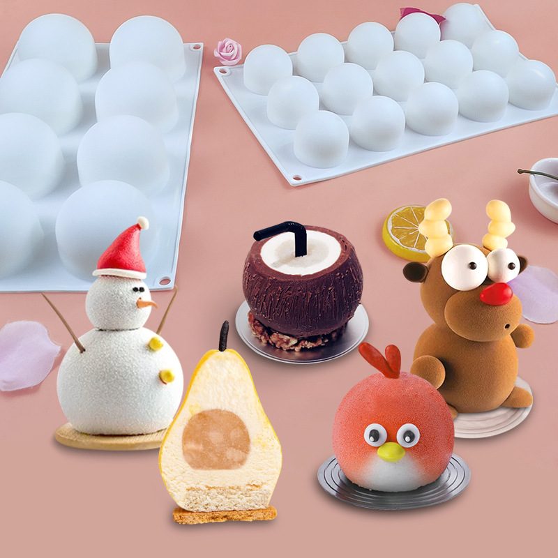 Tall Sphere Mousse Cake mold (RUUIPON-478)