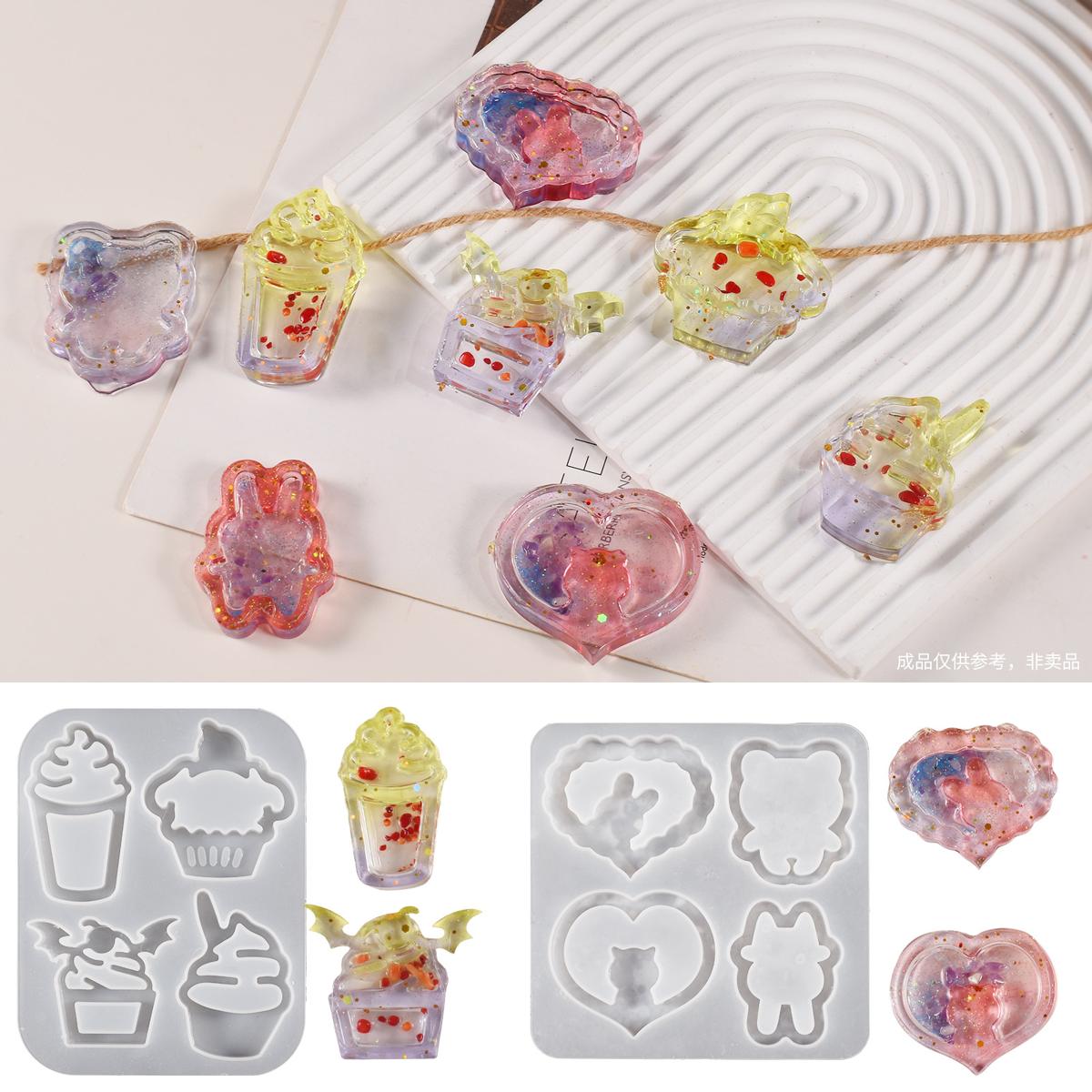 Earring Keychain Pendant mold (RUUIPON-500)