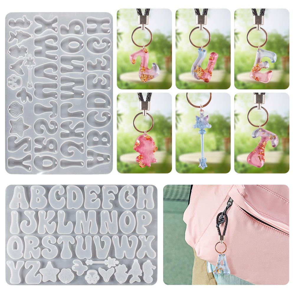 Uppercase Sea Animal Pendant mold (RUUIPON-530)