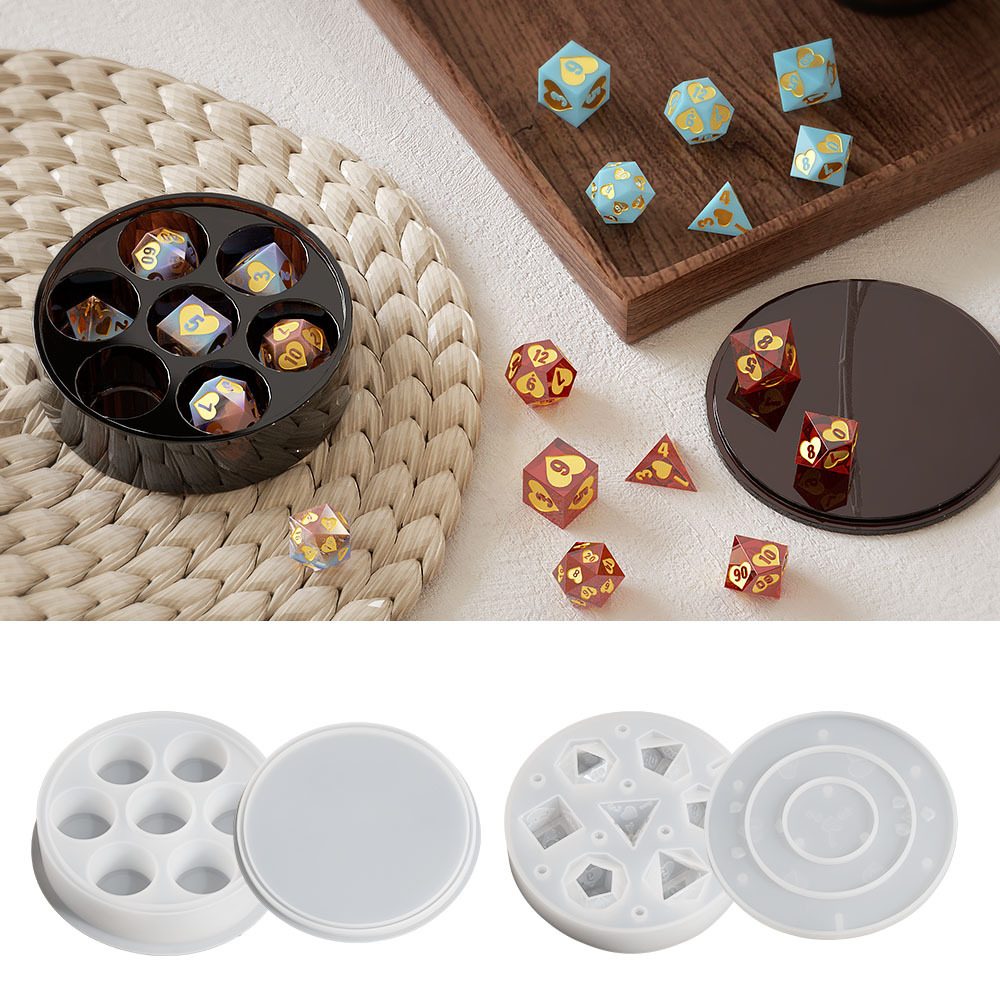 Dice Valentines Pendant mold (RUUIPON-539)