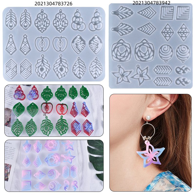 Earring Pendant mold (RUUIPON-548)