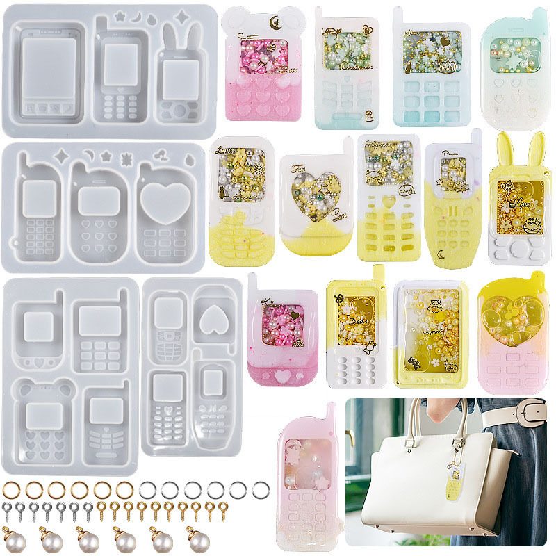 Quicksand Charm Pendant mold (RUUIPON-570)