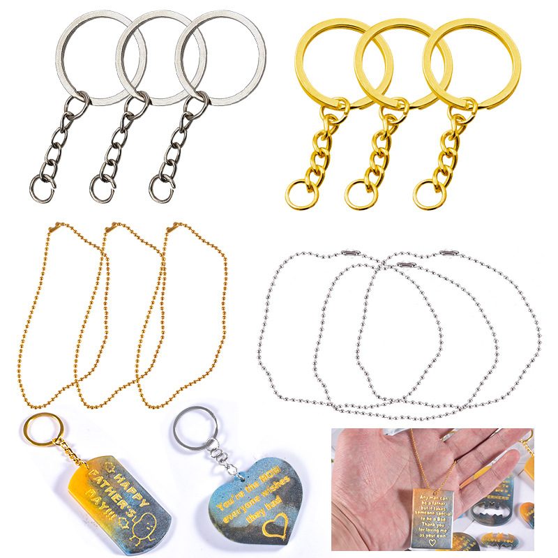 Keychain Bead Pendant mold (RUUIPON-577)