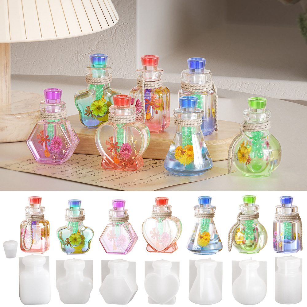 Aroma Bottle Drift Bottle Resin mold (RUUIPON-587)