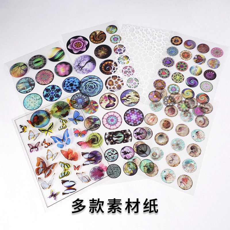 Filler Paper Heart Resin mold (RUUIPON-600)