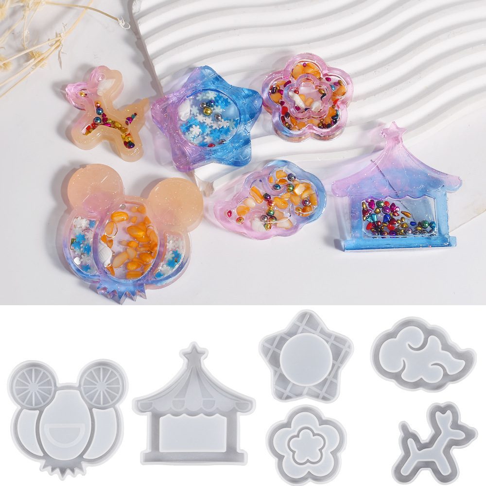 Pumpkin Carriage Waffle Resin mold (RUUIPON-602)