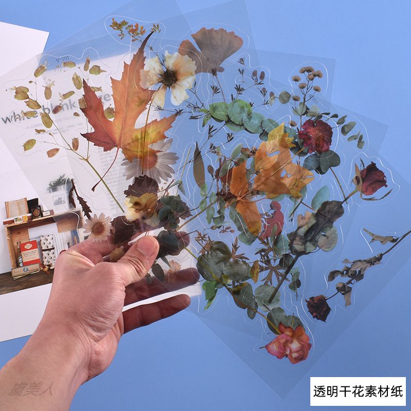 Dried Flower Filler Paper Resin mold (RUUIPON-610)