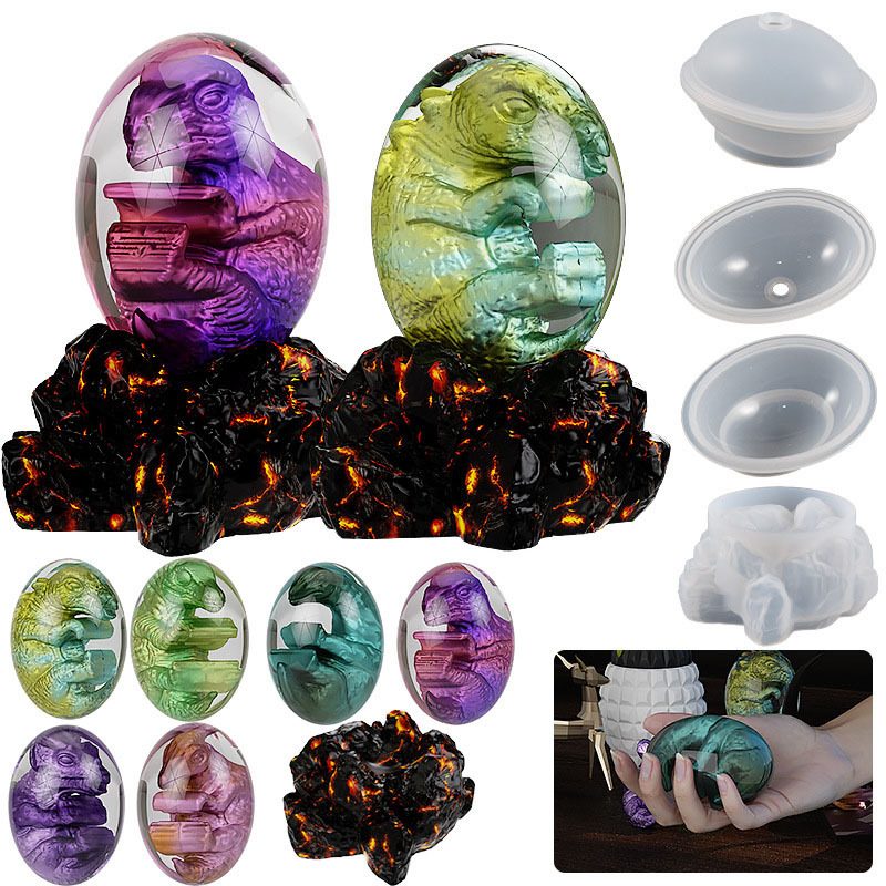Egg Dragon Egg Resin mold (RUUIPON-614)