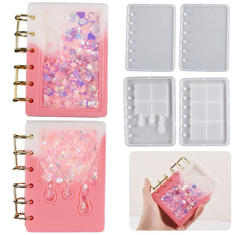 Rectangle Notebook Cover Resin mold (RUUIPON-626)