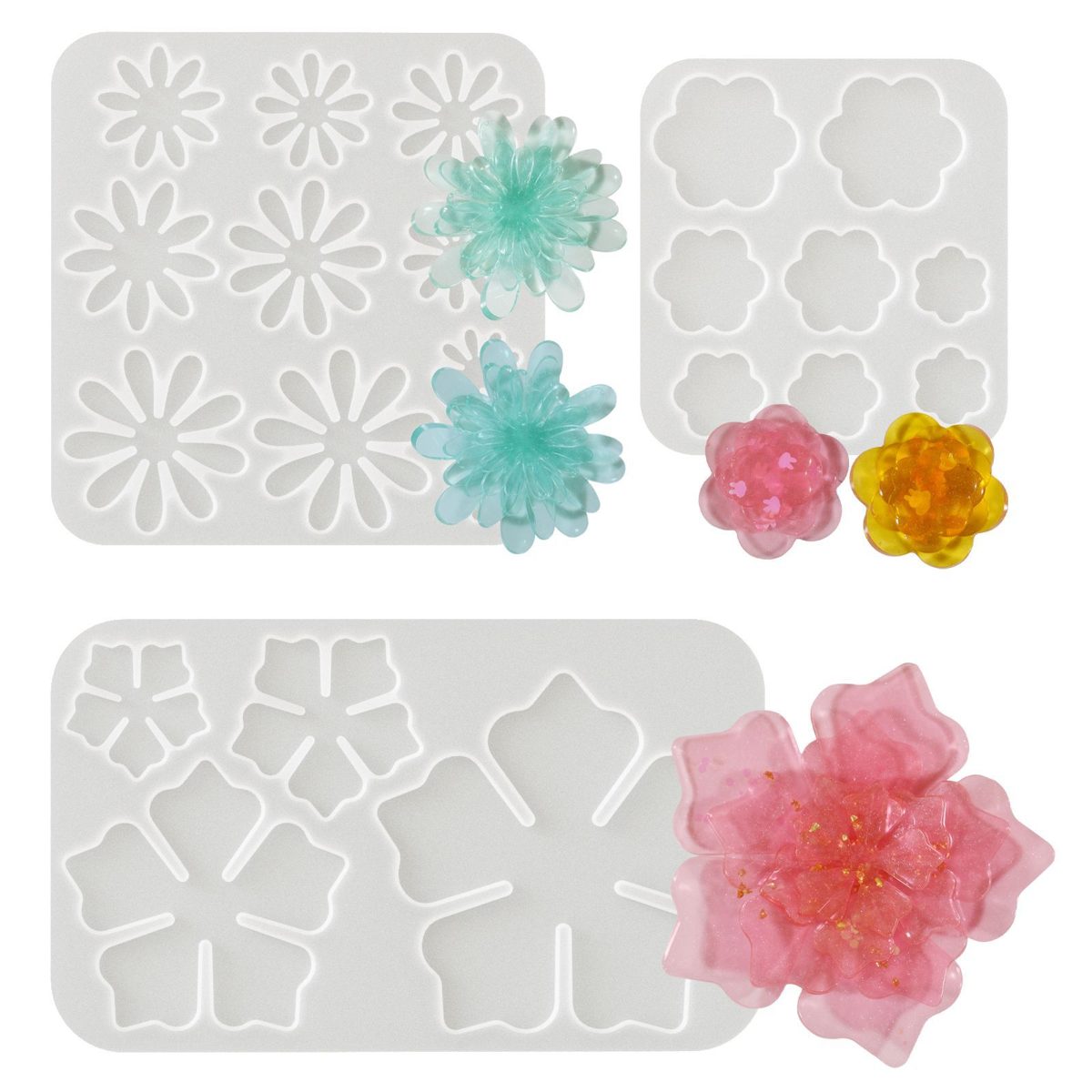 Flower Lotus Resin mold (RUUIPON-628)