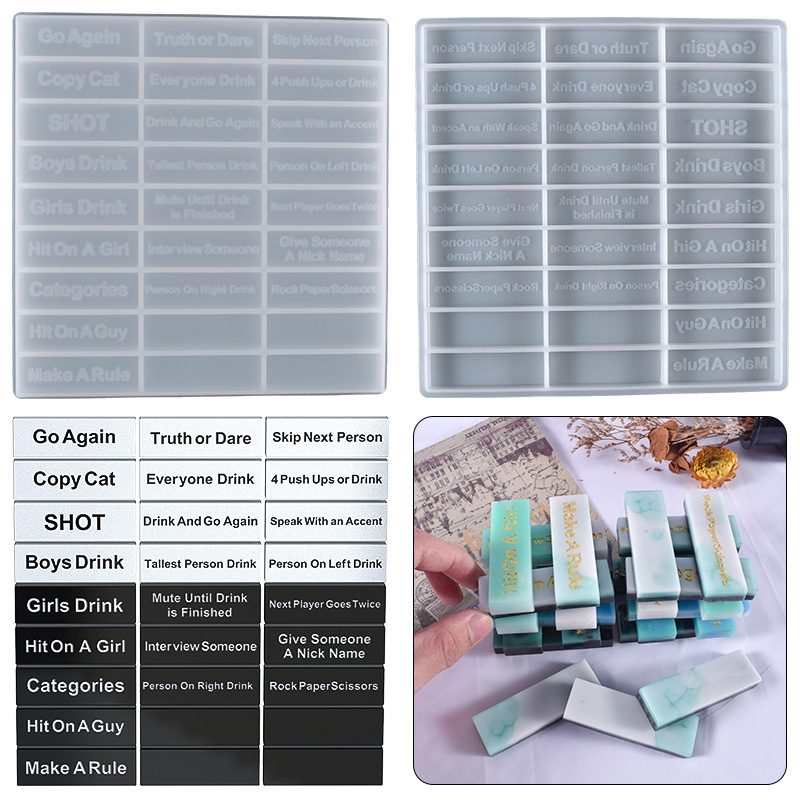 Stacking Building Block Resin mold (RUUIPON-629)