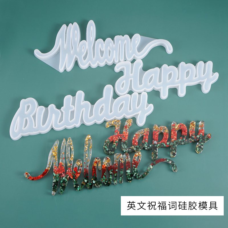 Hanging Tag Door Sign Resin mold (RUUIPON-655)