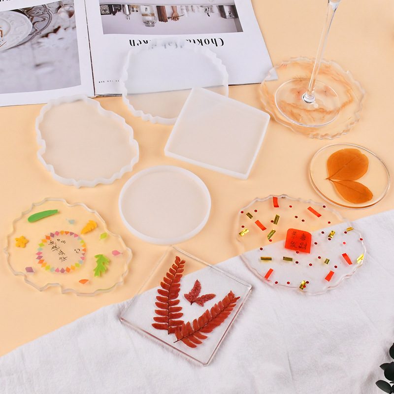 Dried Flower Coaster Resin mold (RUUIPON-664)
