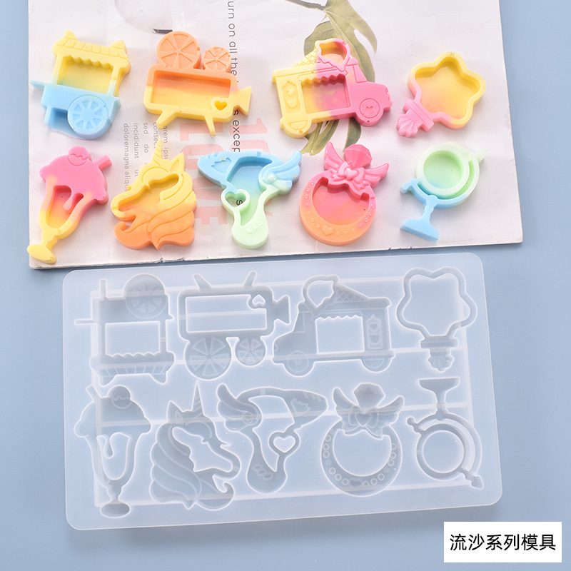 Quicksand Unicorn Resin mold (RUUIPON-665)